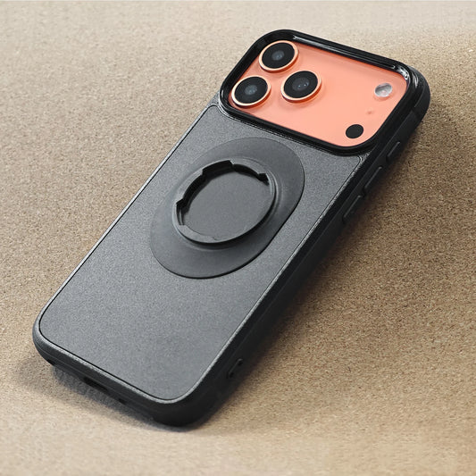 Bike Cycling Phone Holder Case for iPhone 17/16/15/14/13/12/11 Mini Pro Max for Quad-style Motorcycle Mount with Lock-in System