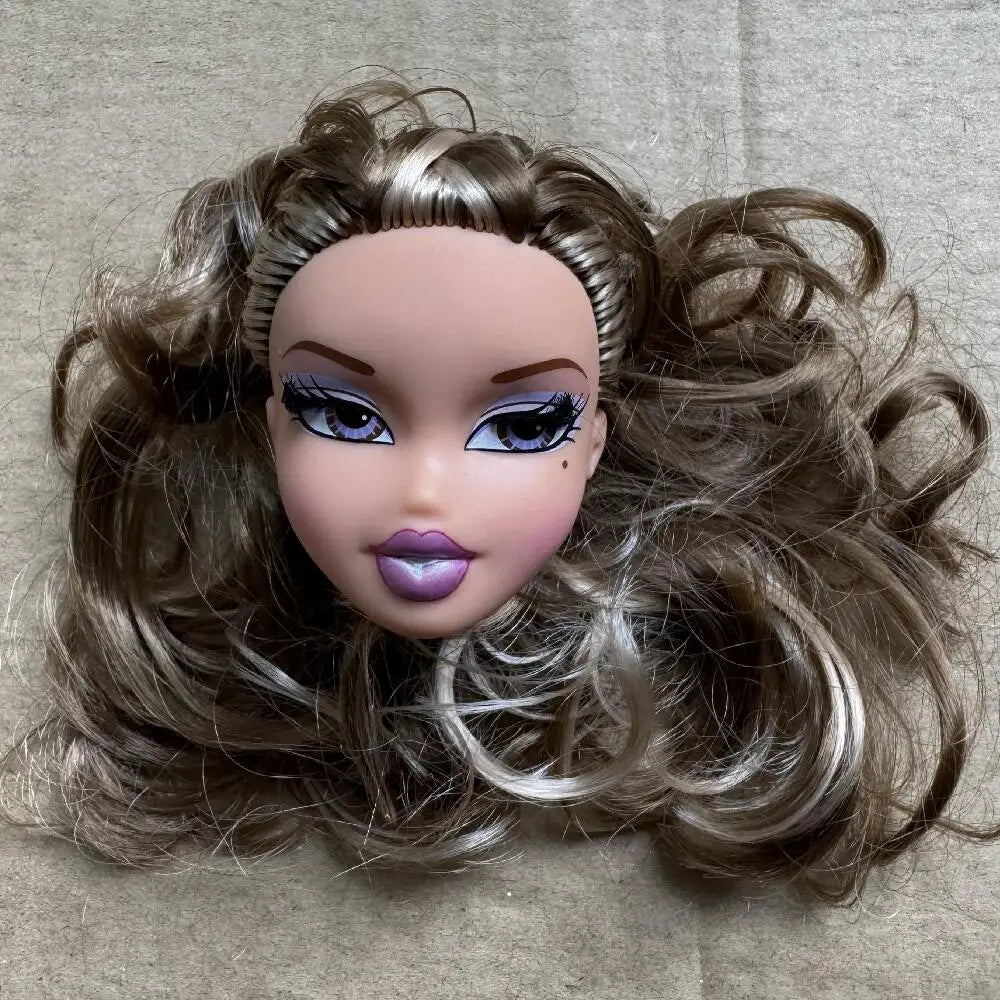 2001 Version Original Brazz Doll Multi-Joints Movable Vintage Rare Face Doll Heads Doll Shoes DIY Toys Accessories