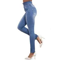 High Waist Slim Pencil Jeans 2023 Vintage Denim Pants Women