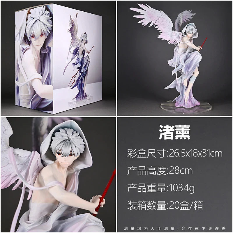 Kaworu Nagisa Gk Authentic Figure Anime Merchandise Desktop Decoration Statue Collectible Trendy Toy Model Birthday Gift Boy