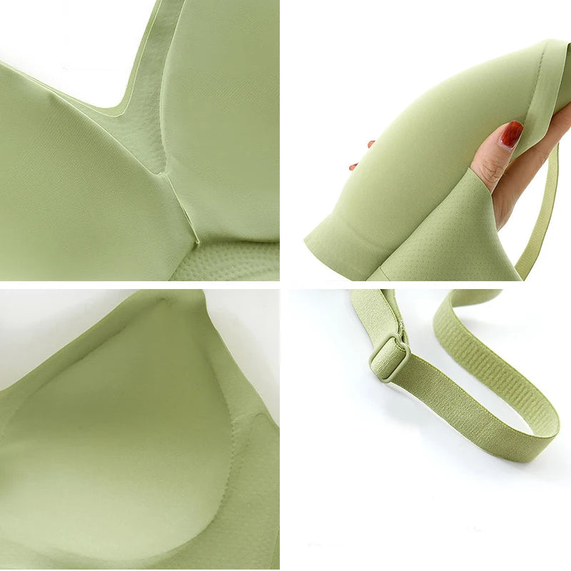 Bra for Women Push Up Bras Comfortable Wireless Bralette Thin Breathable