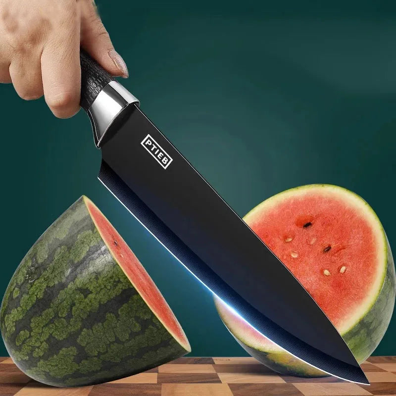 Two-piece Set Knife Forged Kitchen Knife Sharp Household Suitable for Cutting Meat