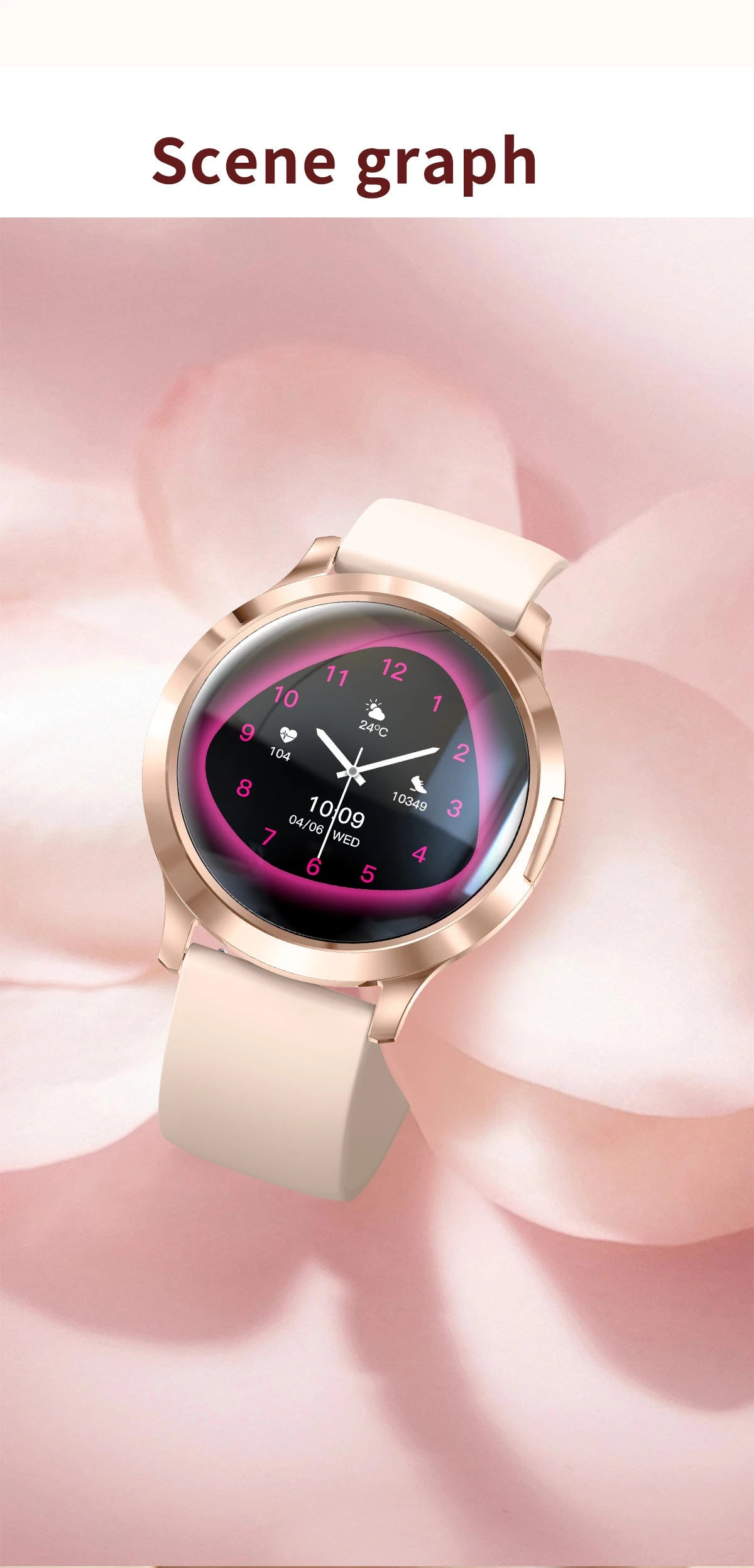 LIGE 2025 New Smart Watch For Women AMOLED HD Screen Watches IP68 Waterproof Heart Rate Monitor Ladies Utra-thin Smartwatch