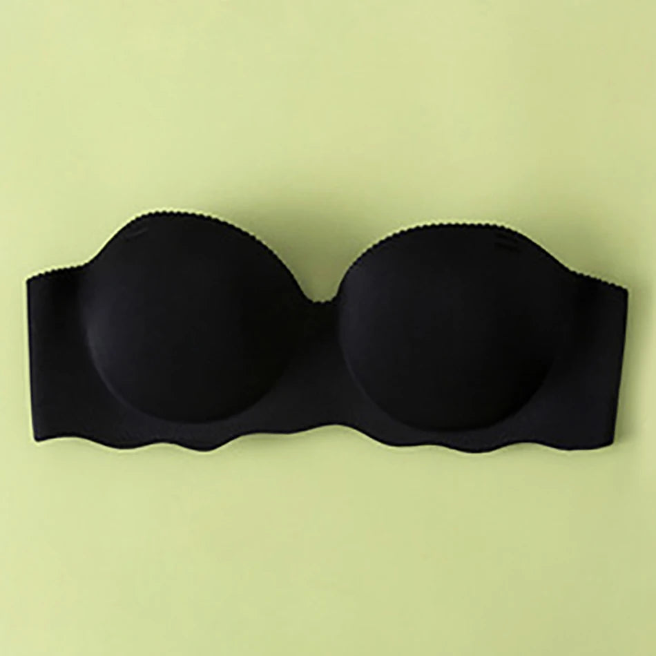 Comfortable Seamless Women Bra Breathable Solid Color Underwear Fashion