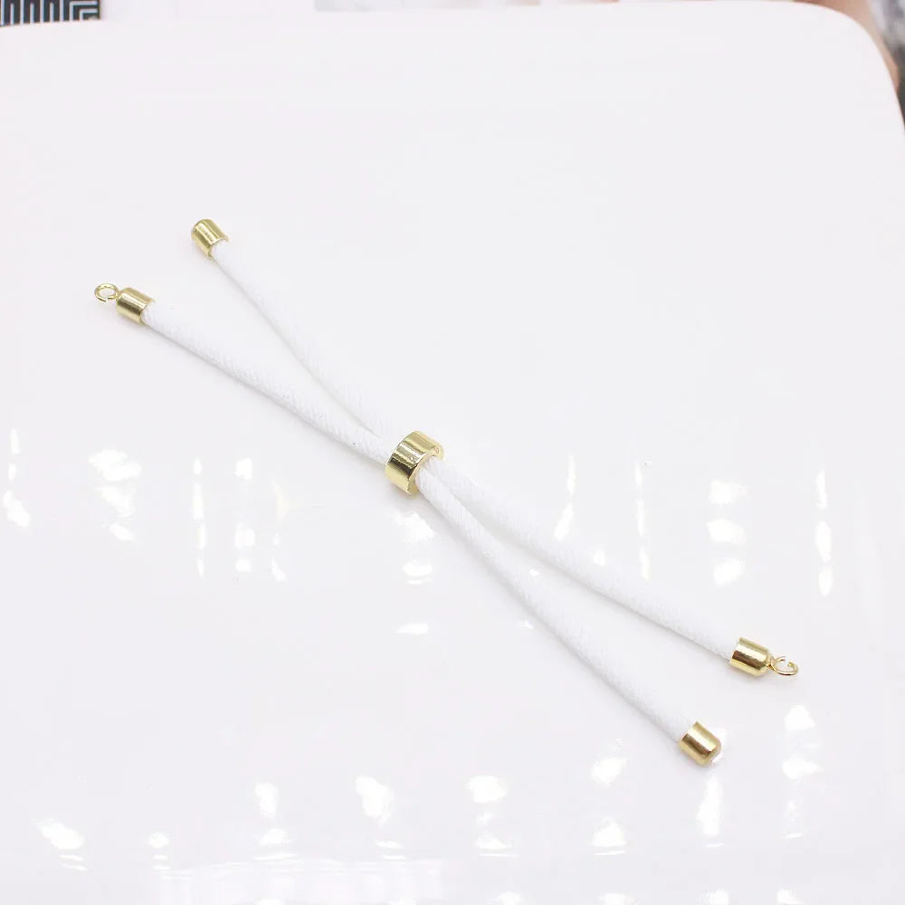 10PCS fashion luxury Wind Life Tree handmade DIY woven rope bracelet 3mm open loop buckle adjustable bracelet