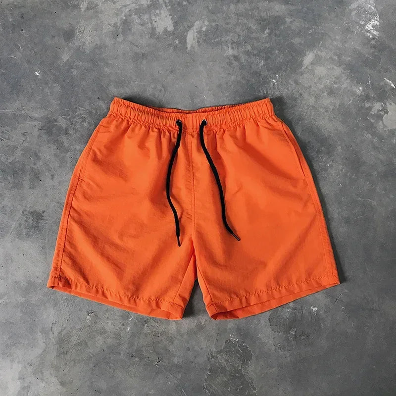 2026 Summer Men's Swimwear Swim Shorts Trunks Beach Board Shorts Swimming Pants Mens Running Sports Surffing Shorts Male M-5XL