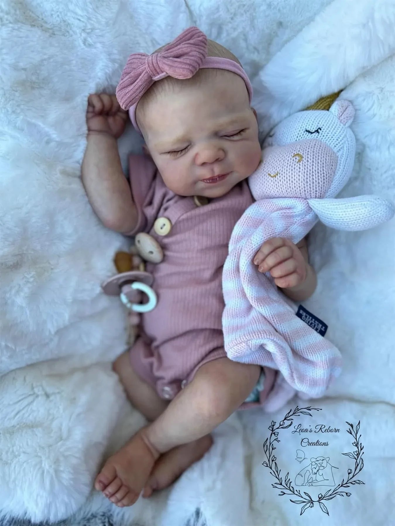 NPK 19-inch Newborn Baby Reborn Doll - Pascale Soft Body Lifelike Cuddly 3D Skin Multiple Layers Painting Realistic Touch