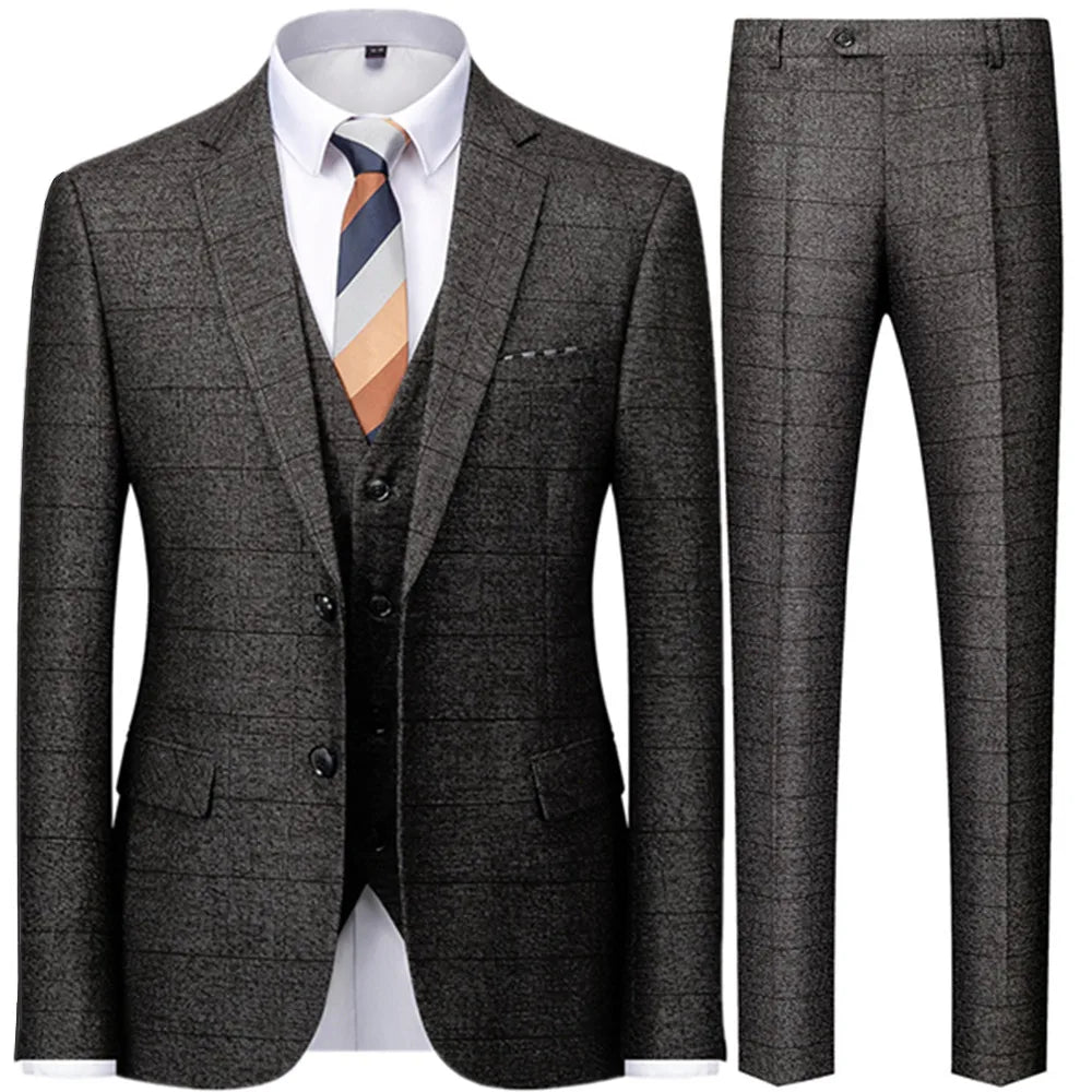 Tuxedo for Mens: Blazers Jacket Pants Vest Fashion Men's Casual Boutique Business