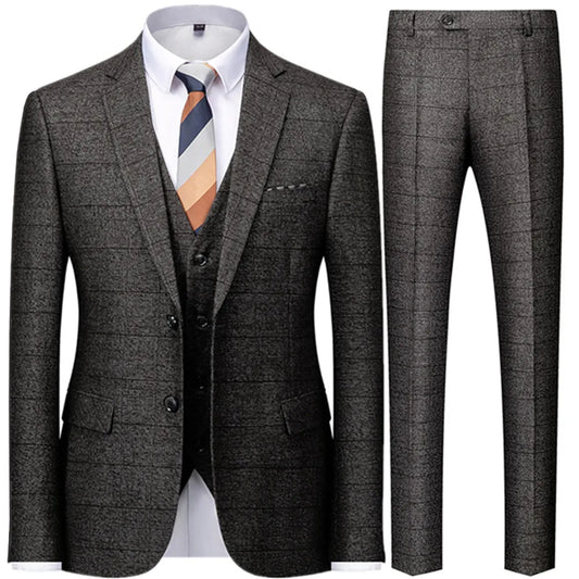 Tuxedo for Mens: Blazers Jacket Pants Vest Fashion Men's Casual Boutique Business