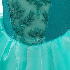 Mermaid Dress for Girls Disney Princess Ariel Ball Gown Kids