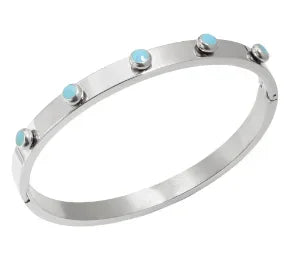 Stainless Steel With Zirconia Bracelet Simple Jewelry