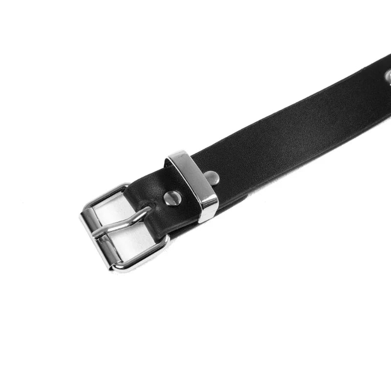 Cool Punk Bracelets Men Women Retro Bracelet Adjustable Wrist Belt Buckle Styles Cuff Bangle Bracelet for Party Club Daily Wear