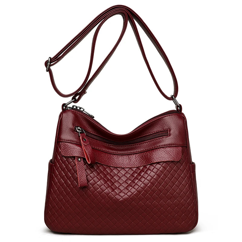 Women's Brand Trendy Shoulder Bag Leather Crossbody Bag Women