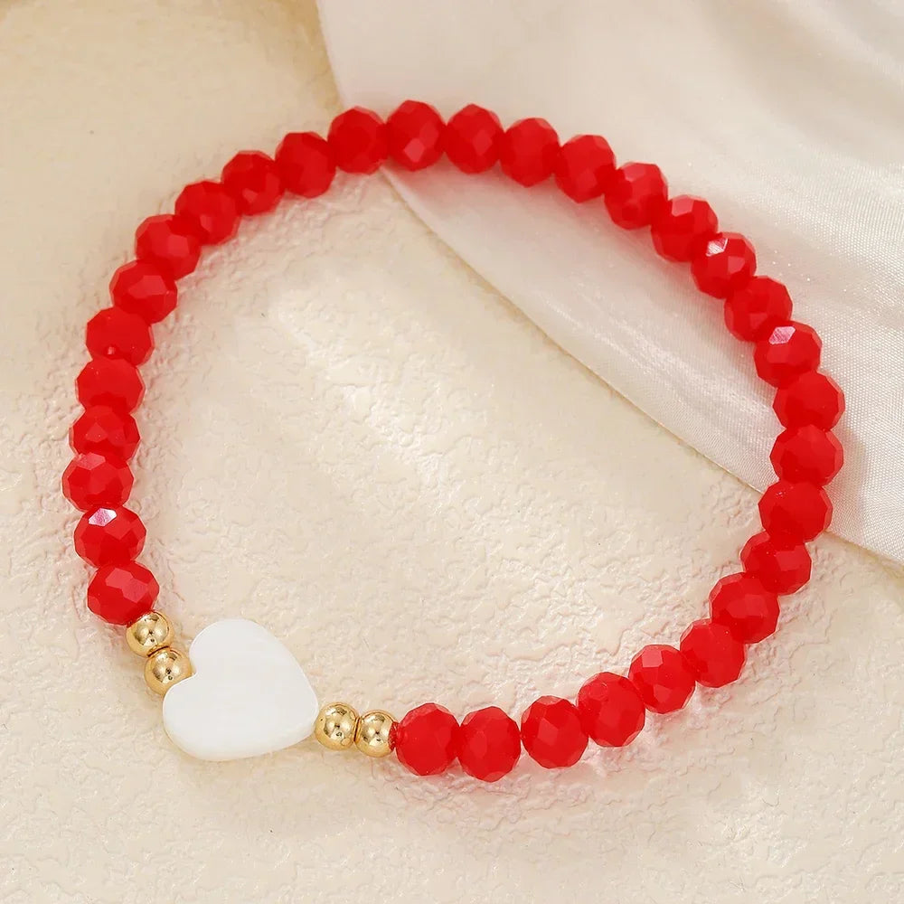 Fashion Boho Adjustable Jewelry Braiding Strap Bracelet Black Crystal Stone Beaded Bracelet For Women Accessory Jewelry