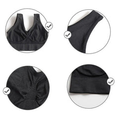 Bra Vest Women sleep Underwear yoga sports Brassiere Big Size