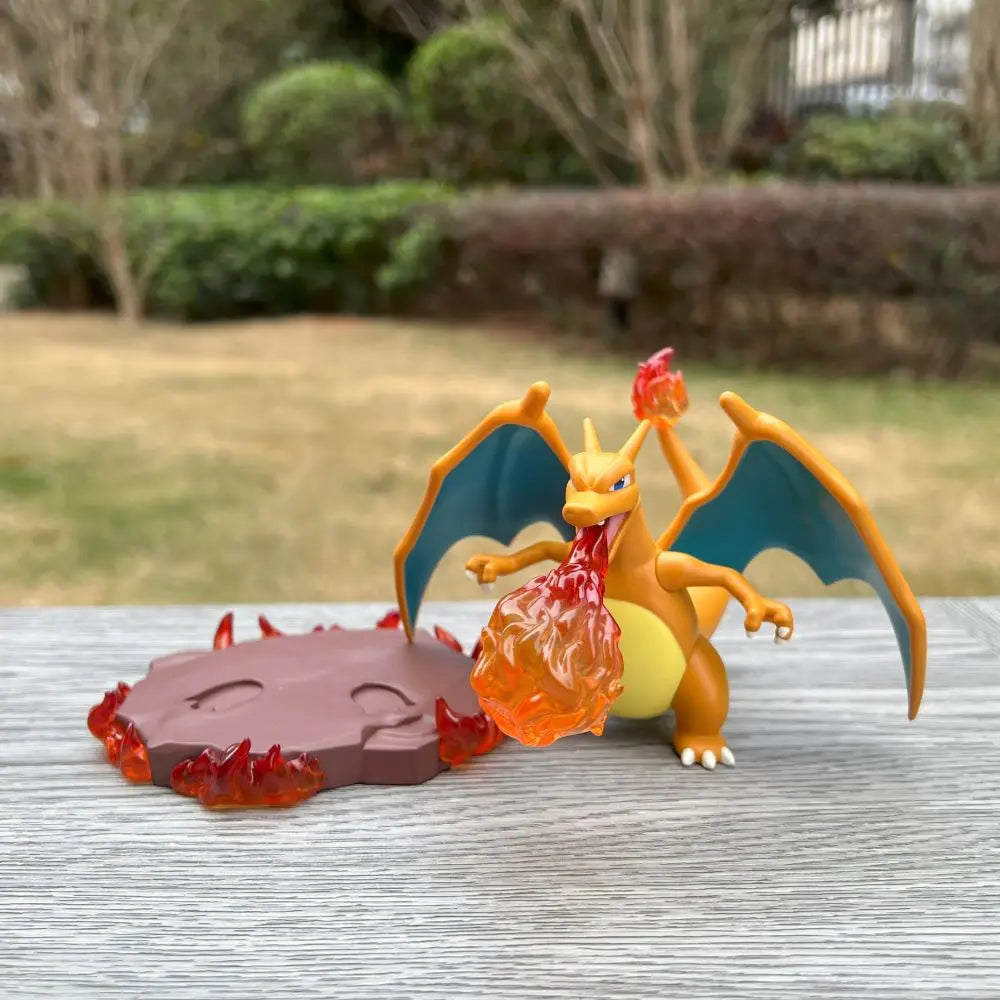 Original Pokemon Venusaur Dragonite Lapras Blastoise Charizard Arcanine Anime Figures PVC Toys Kawaii