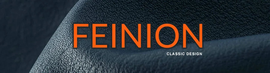 FEINION Genuine Leather Unisex Baseball Cap 100% Leather Winter Structured Flat Adjustable Back Strap Hat
