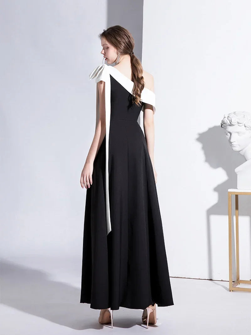 Homecoming Dresses: Prom Gown One Shoulder Graduation Dress Evening Dresses