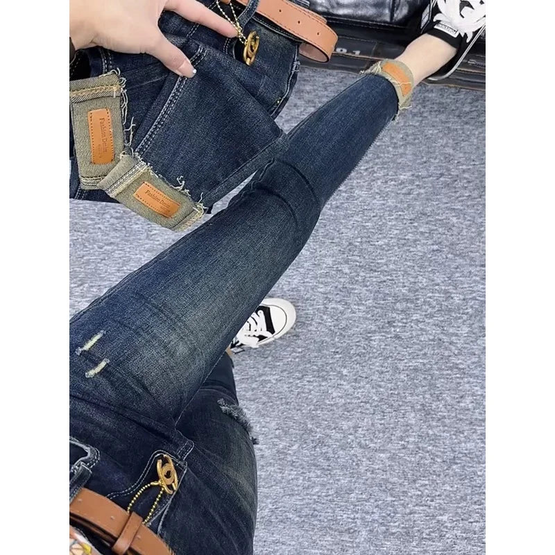 Women's Jeans Retro Fashion Women's Pants
