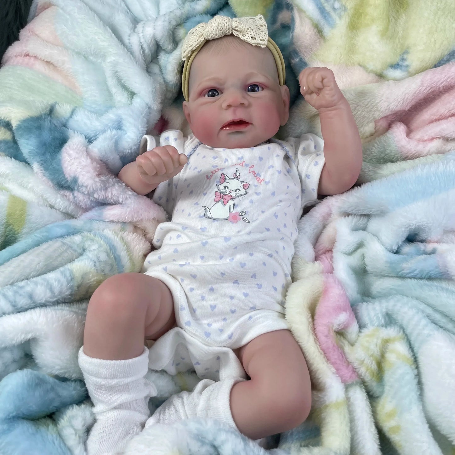 17/18 inch Adorable Lifelike Reborn Baby Dolls Pascale and Elijah Cloth Body Twins Baby Newborn Doll