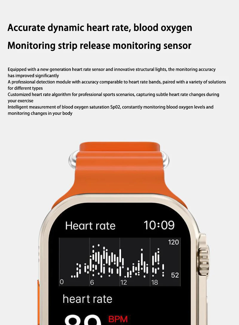 2026 Original T900 Ultra 2 Smart Watch 49mm Men Women Bluetooth Call Music Game Wireless Charging NFC Smartwatch For Android IOS