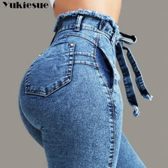 Boyfriend Hole Ripped Jeans Women Pants Cool Denim Vintage Jeans For Girl