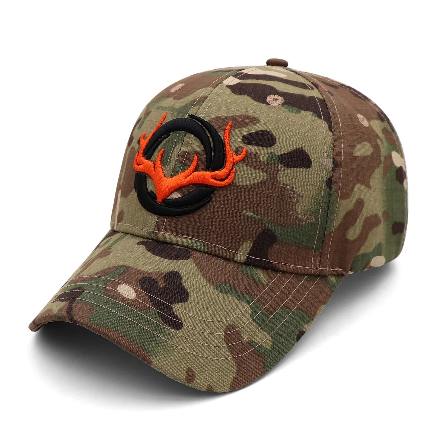 KOEP New Camo Baseball Cap Fishing Caps Men Outdoor Hunting Camouflage Jungle Hat 3D Deer Embroidery