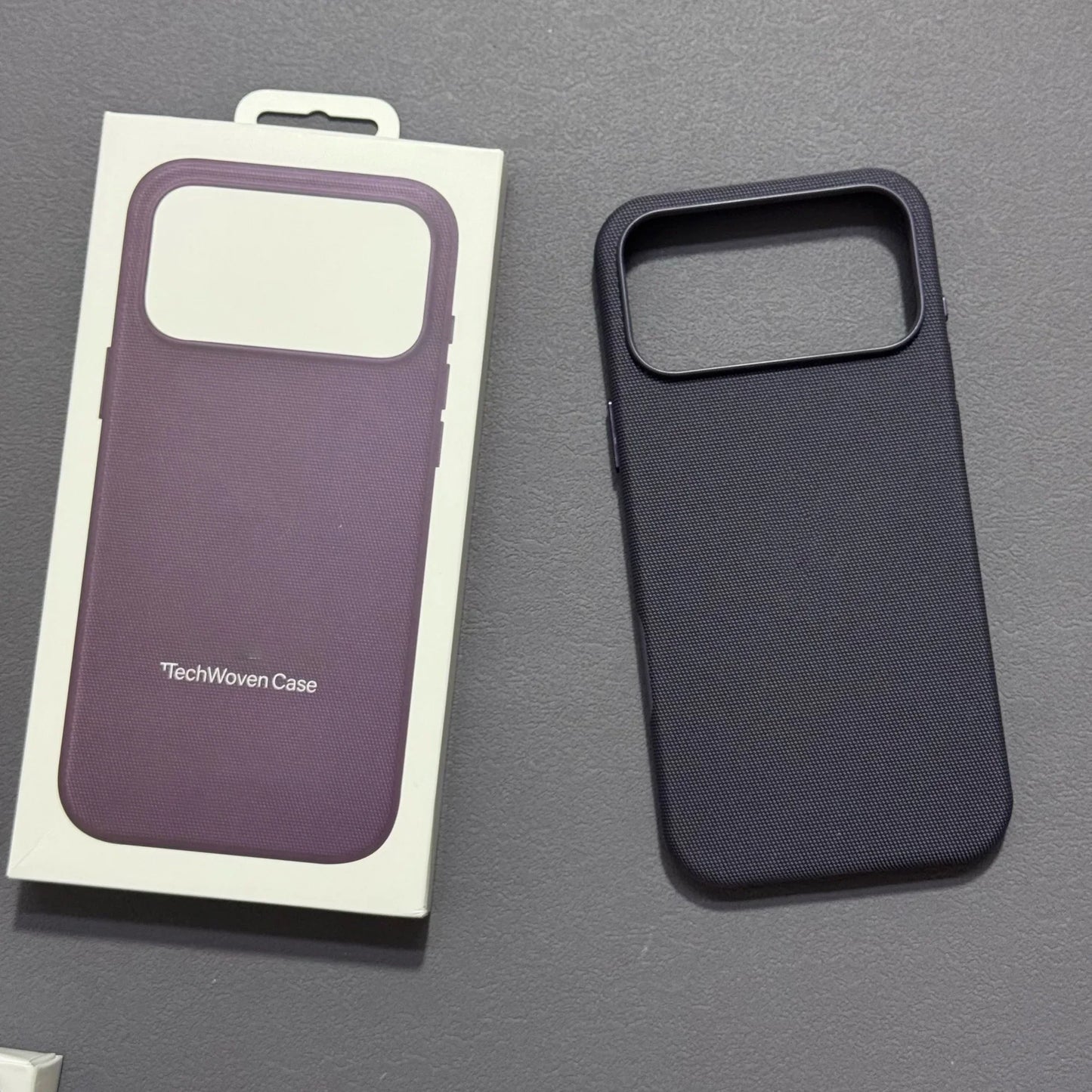 Camera Touch Button Magnetic Case for iPhone 17 Air Pro Max Tech Woven Slim Anti-Drop Protective Cover