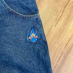 JNCO Jeans: Men Y2K Harajuku Baggy Denim