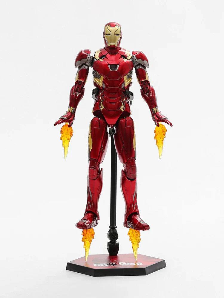 ZD Toys Iron Man Action Figure Joint Movable MK1 MK3 MK6 MK7 MK42 MK45 MK50 MK85 MK17 MK33 MK39 Adult Collection Figure Gift