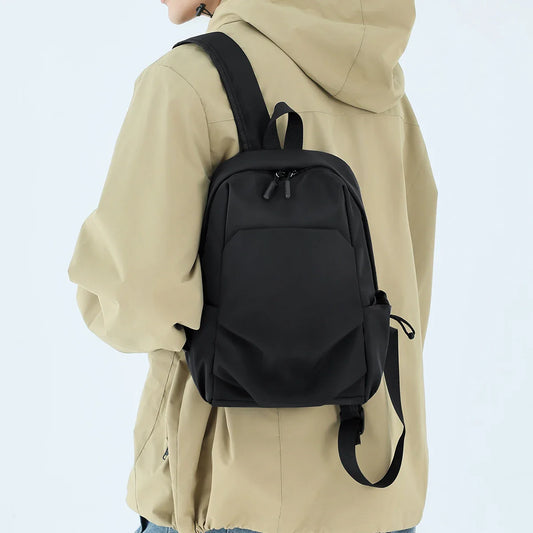 Lightweight Mini Backpack for Boys Travel, Versatile Outdoor Hiking and Mountaineering Bag, Small Backpack, Casual Small School Bag, Student Class, Fishing, Travel Conference