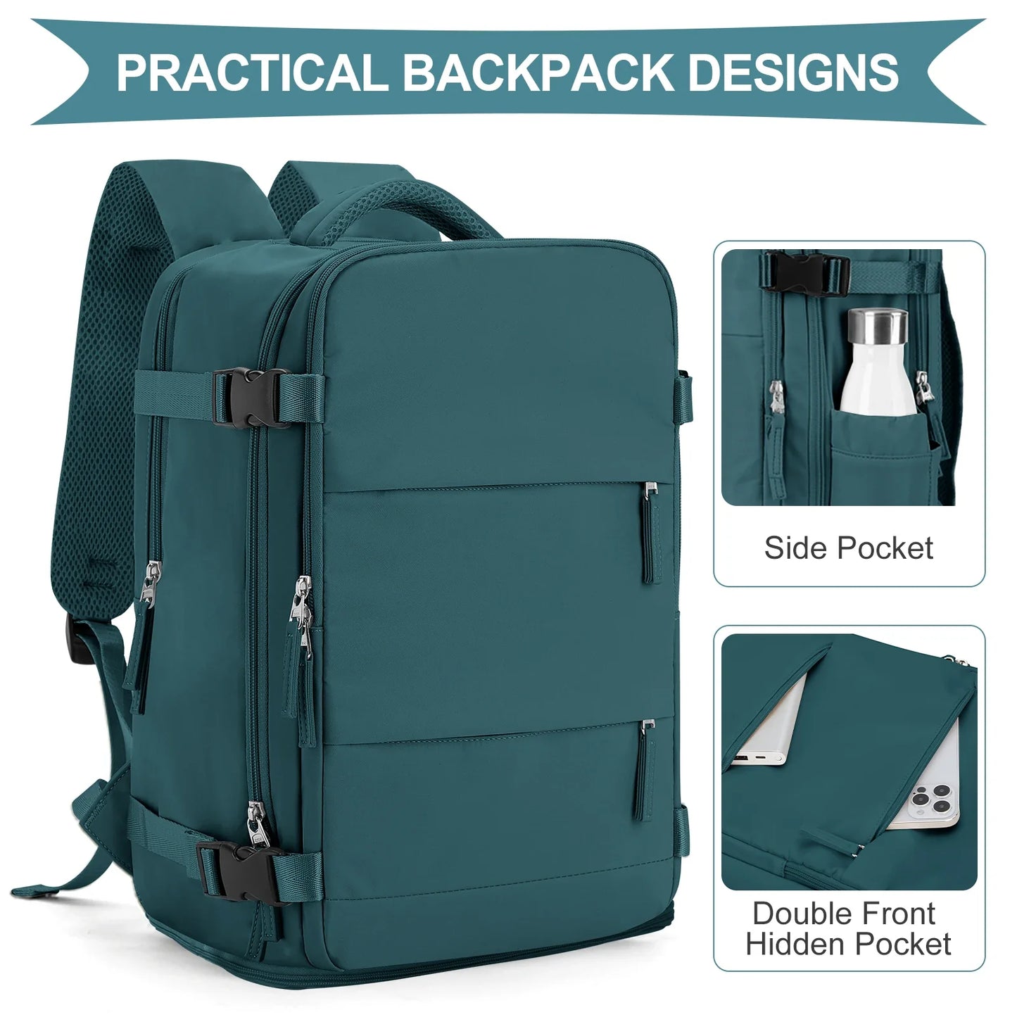 Backpack Travel Cabin Airplane 40x20x25 Ryanair Hand Luggage 40x20x25, rucksack damen, Backpack Men Work Bag Laptop Backpack