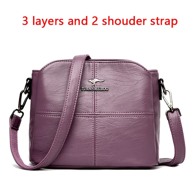 Purses and Handbags Luxury Designer Women's Bag Pu Leather Shoulder Bags