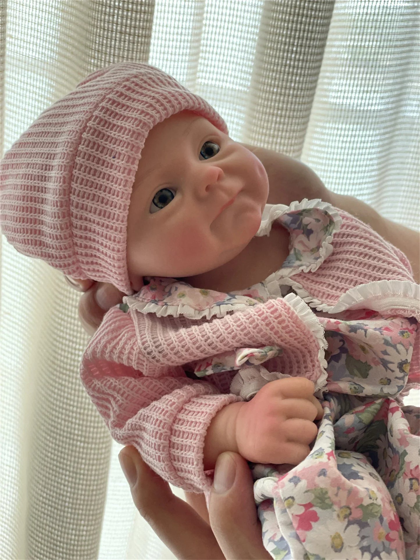 33cm Washable Coco Solid Silicone Bebe Reborn Girl Soft Touch Feeling Handmade Painted Skin Lifelike Newborn Baby Dolls