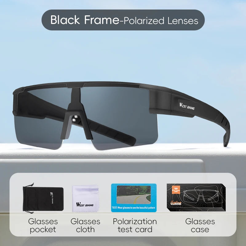 Sunglasses Men Photochromic Cycling Fit Over Myopic Glasses Driving