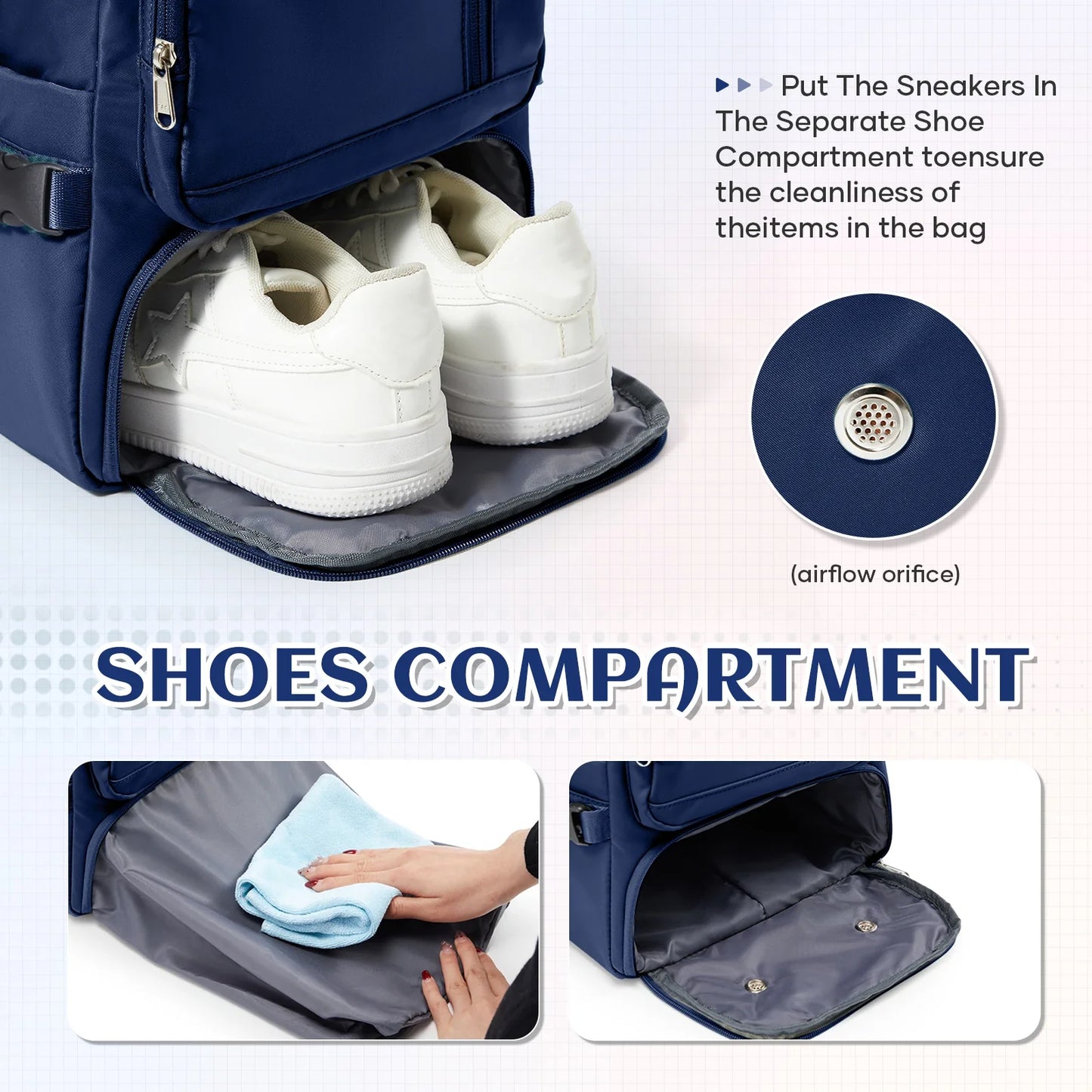 Travel Backpack Airplane Cabin Bag Ryanair Backpack 40x20x25 Luggage Laptop Bag Anti-Theft Men Women's Bag for Sports Trekking
