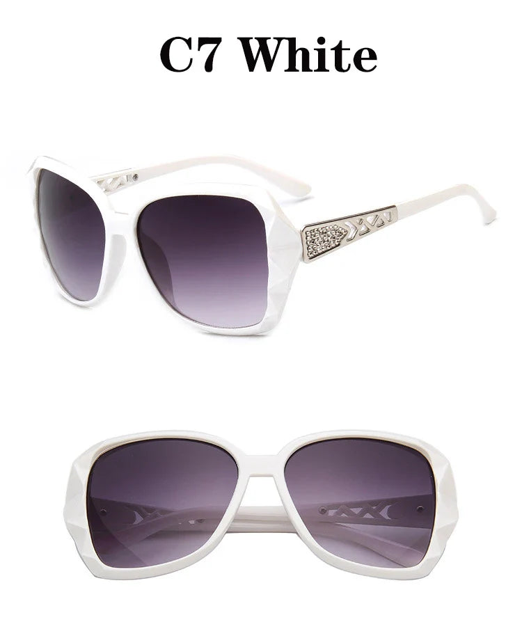 The new 2022 big box polarized sunglasses han edition tide female uv web celebrity sunglasses driving round glasses female