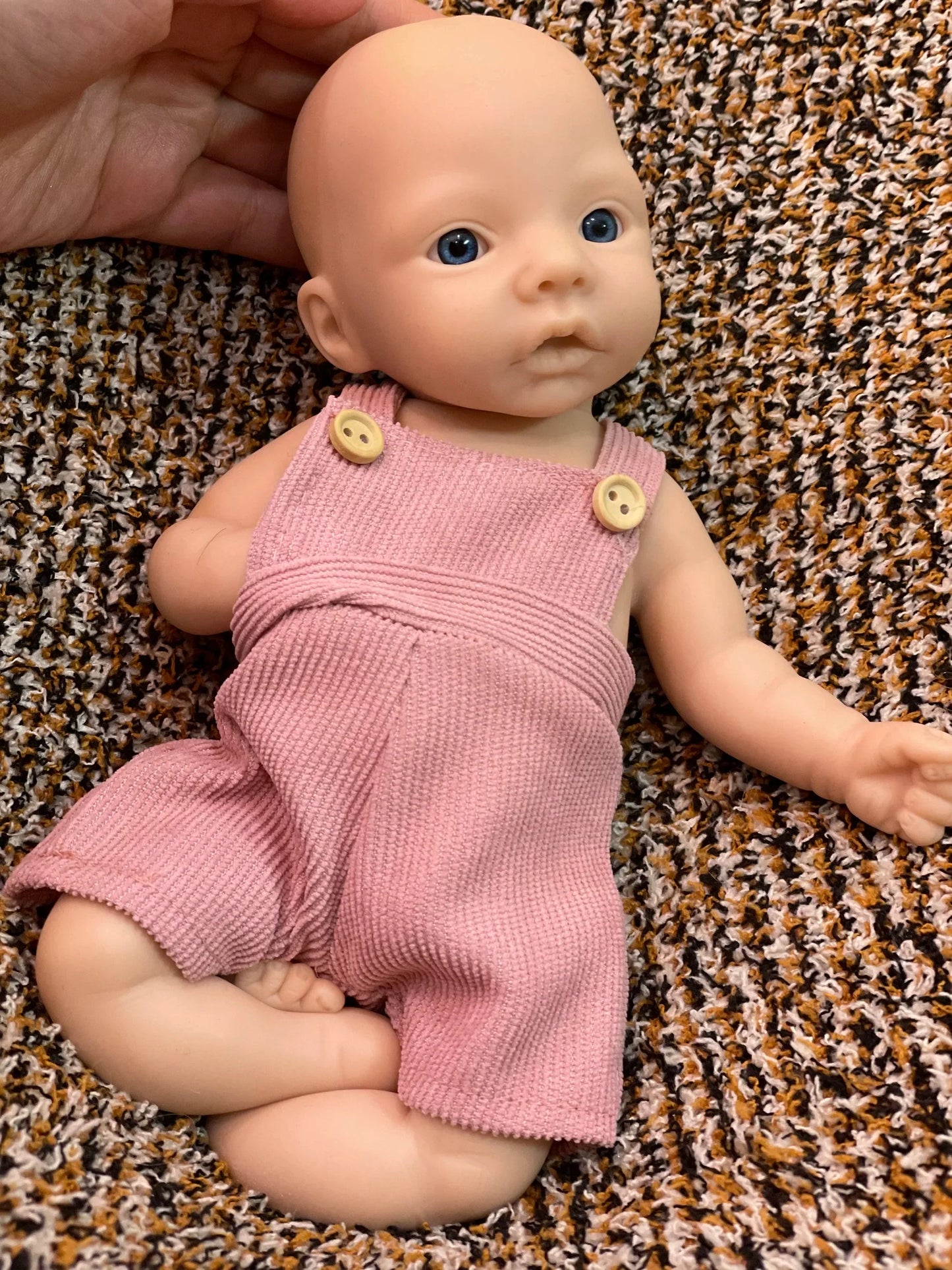 25CM Unpainted Silicone Girls Whole Body Soft Solid Silicone 8 Styles Newborn Baby Dolls Toys For Gifts Reborn Corpo De Silicone