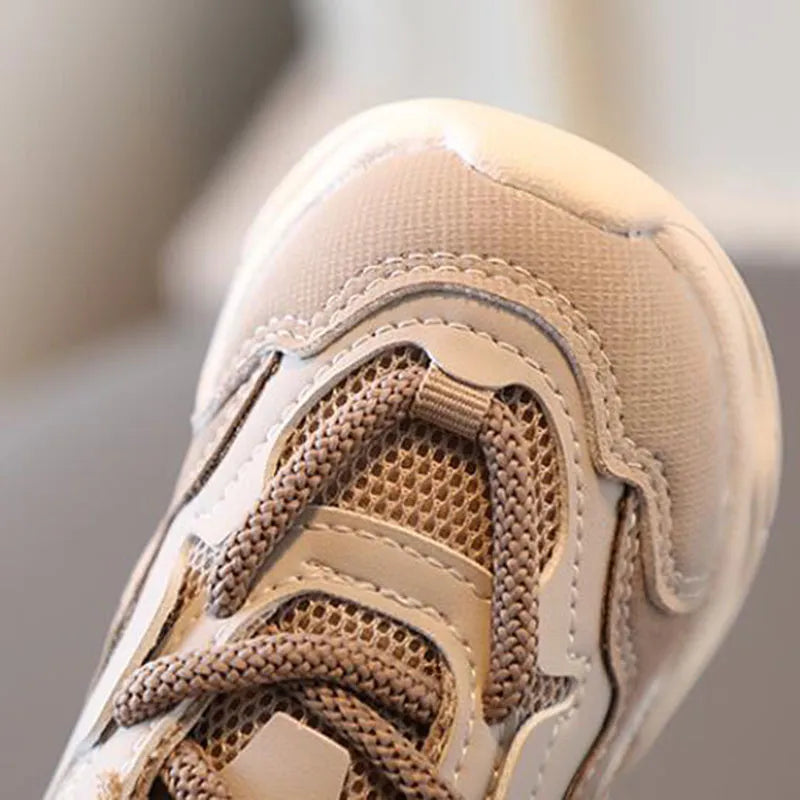 Kids Sport Shoes Fashion Mesh Breathable Boys Sneakers Spring Autumn Children Girls