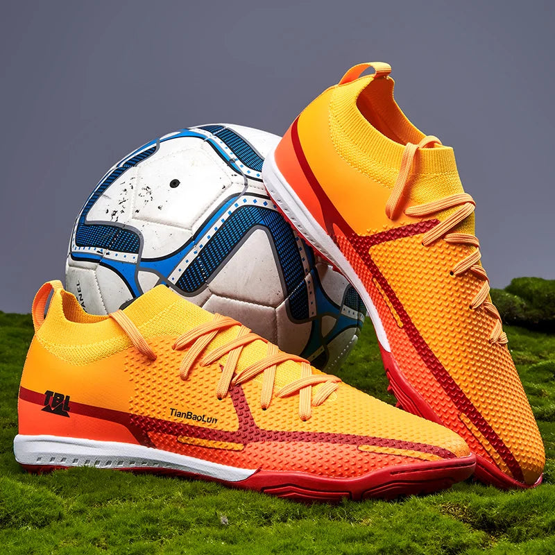 Premium  Soccer Cleats Ergonomic Design Football Boots Comfortable Fit Futsal Sneakers