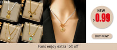 316L Stainless Steel Gold Color Thick Necklace For Women Fashion Choker