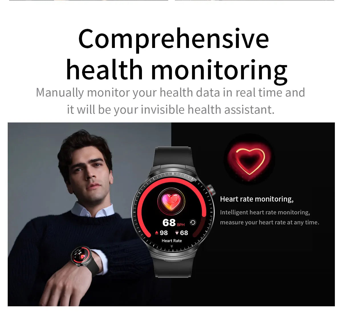 2026 T-REX3 New 2 in 1 Smartwatch With Earbuds Smartwatch TWS Bluetooth Earphone Heart Rate Blood Oxygen Monitor Sports Watch