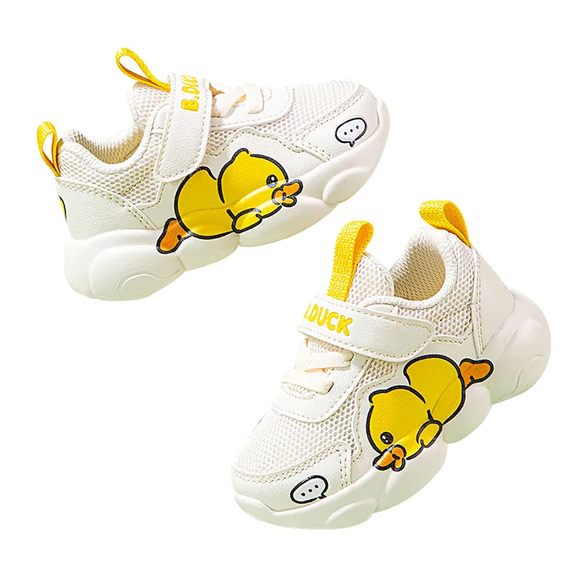 B.Duck Kids Sport Shoes Fashion Mesh Breathable Boys Sneakers Spring Autumn