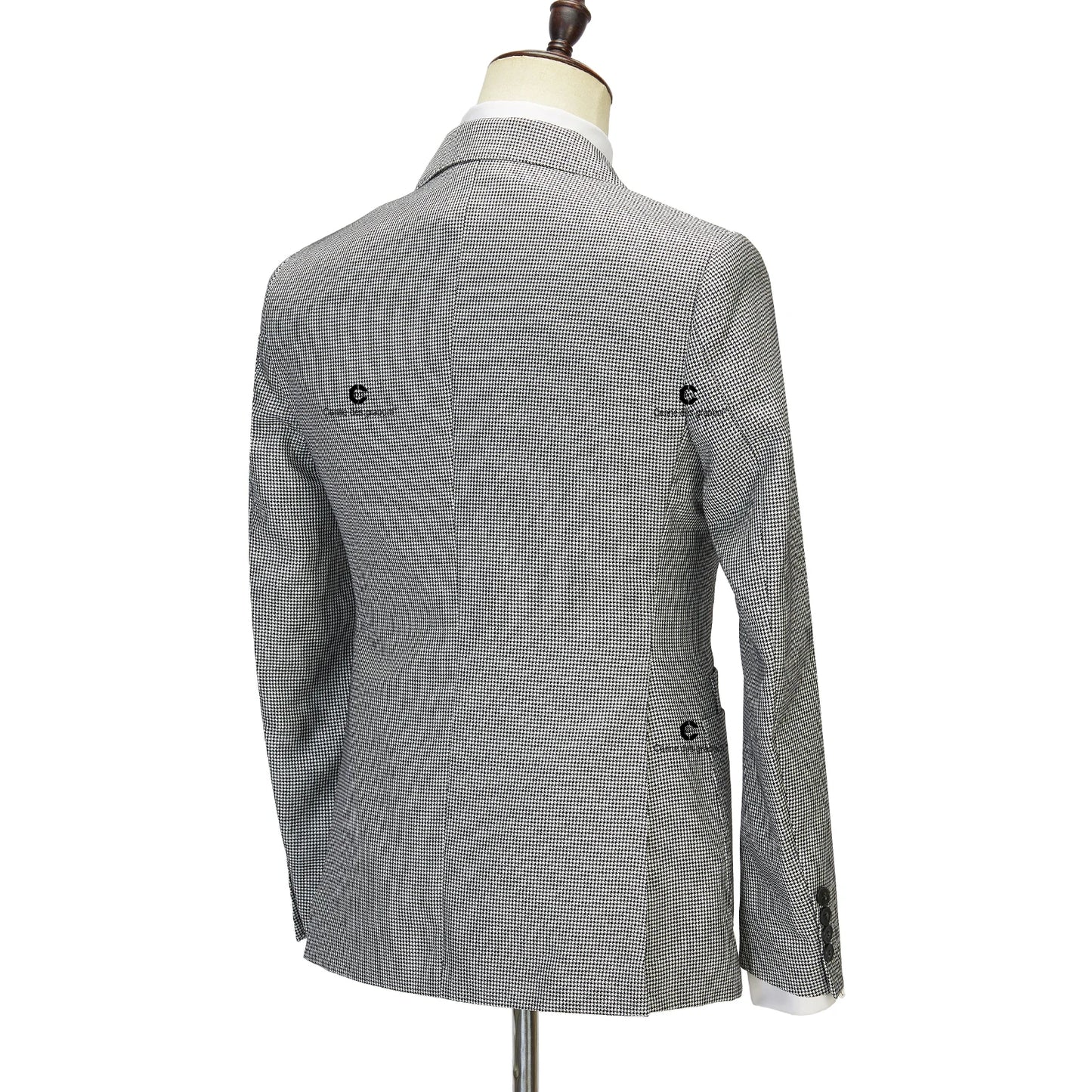 Tuxedo for Mens: Elegant Suits for Men Double Breasted 6 Button Jacket and Pants