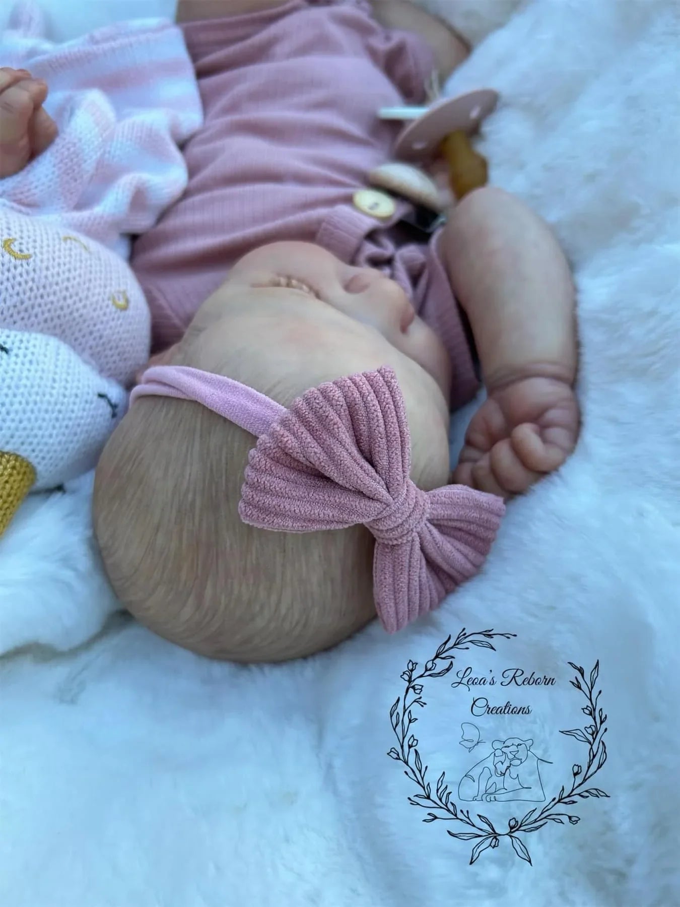 NPK 19-inch Newborn Baby Reborn Doll - Pascale Soft Body Lifelike Cuddly 3D Skin Multiple Layers Painting Realistic Touch