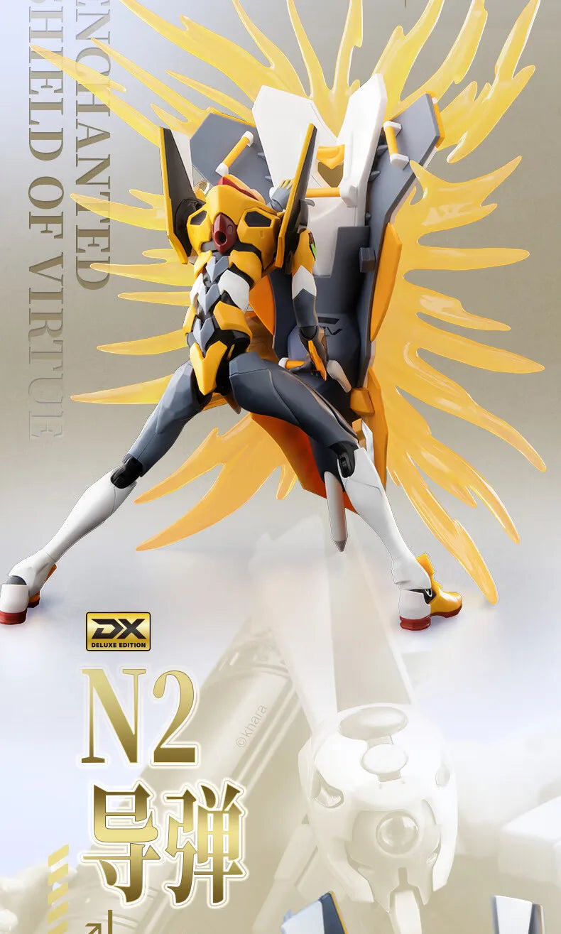 BLOKEES Original EVANGELION-02 01 08 EVA00 NEON GENESIS EVANGELION Asuka Shinji Assembled Action Figure Anime Robot Armor Toys