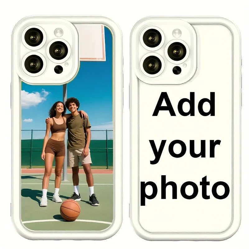 DIY Customized Photo Phone Soft Case For iPhone 16 15 14 13 12 11 Pro Max 17Air SE 2020 2022 X XS XR 7 8 Plus Protective Cover