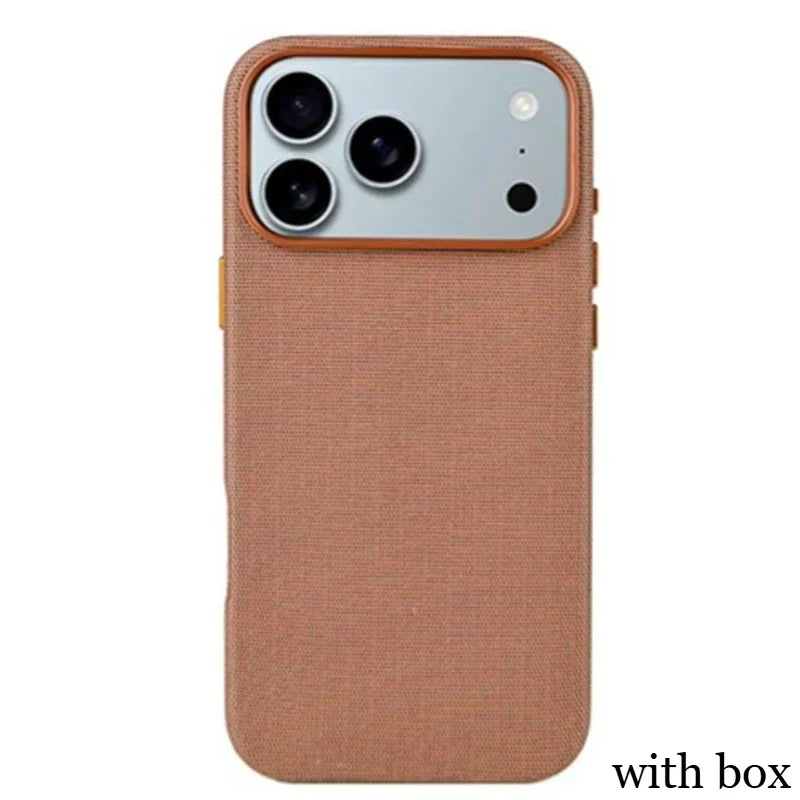 @Original For Apple Magsafe Techwoven Magnetic Case For IPhone 17 Pro Max Wireless Charging With animation Protective Cover Cap