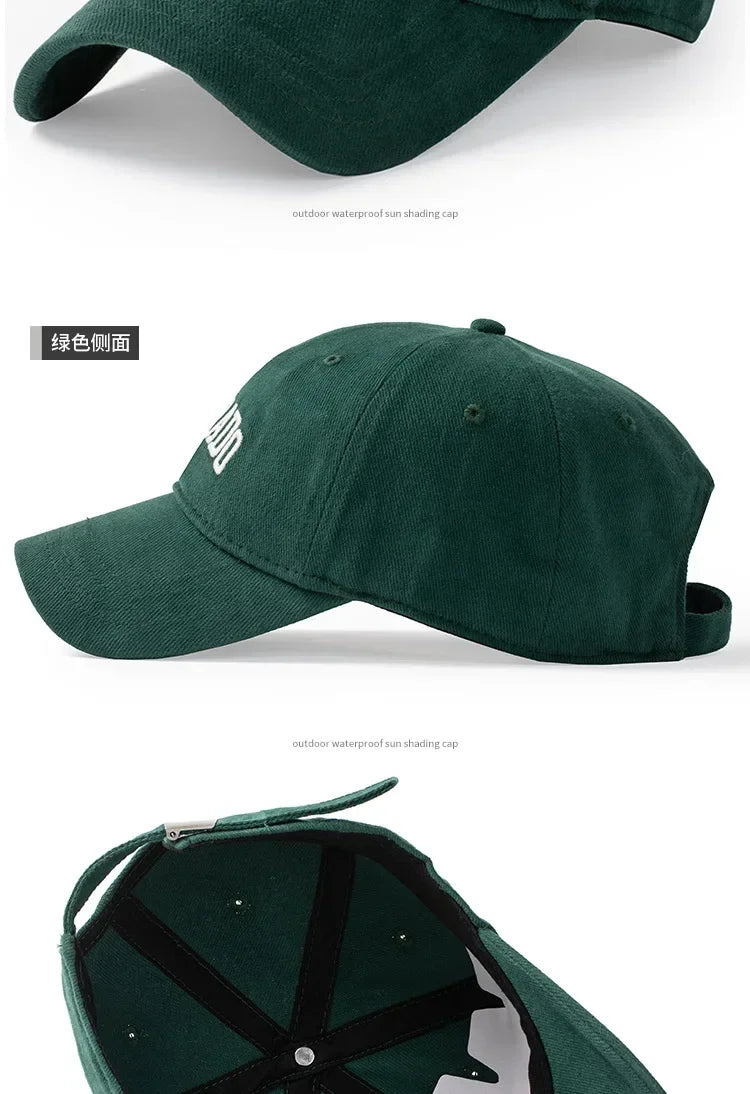 2023 Plus Size Baseball Caps Man 55-60cm 60-65cm Spring Summer Popular Sport Hats Ladies Soft Cotton Sun Cap Big Head Wholesale