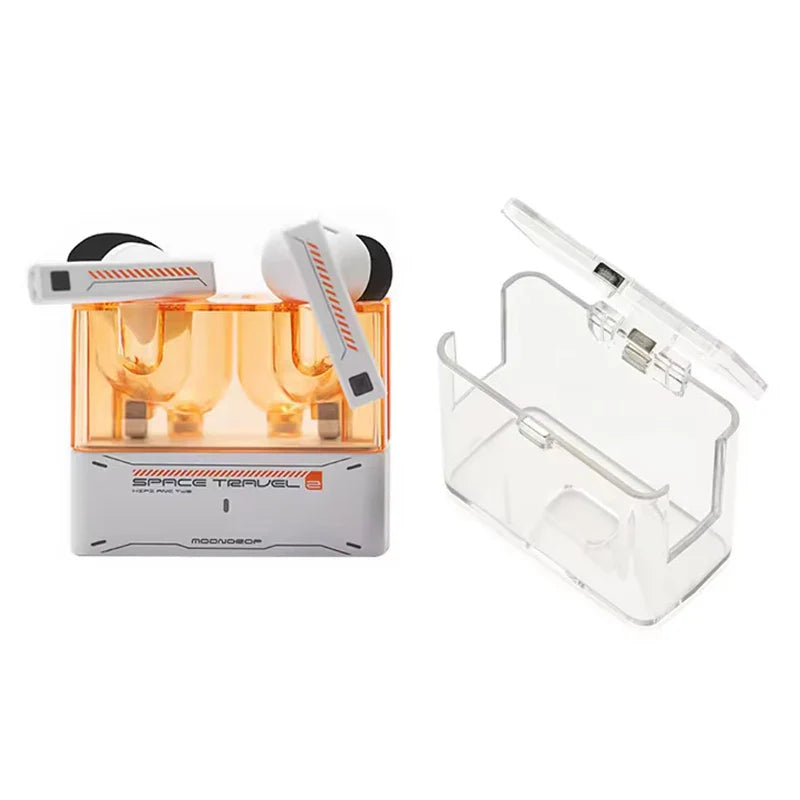 MOONDROP Space Travel 2 HiFi Noise-Canceling TWS wiress earphone Bluetooth 6.0 ANC Low-latency Game Mode SBC/AAC
